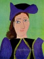 Retrato Mujer Olga 1920 cubista Pablo Picasso